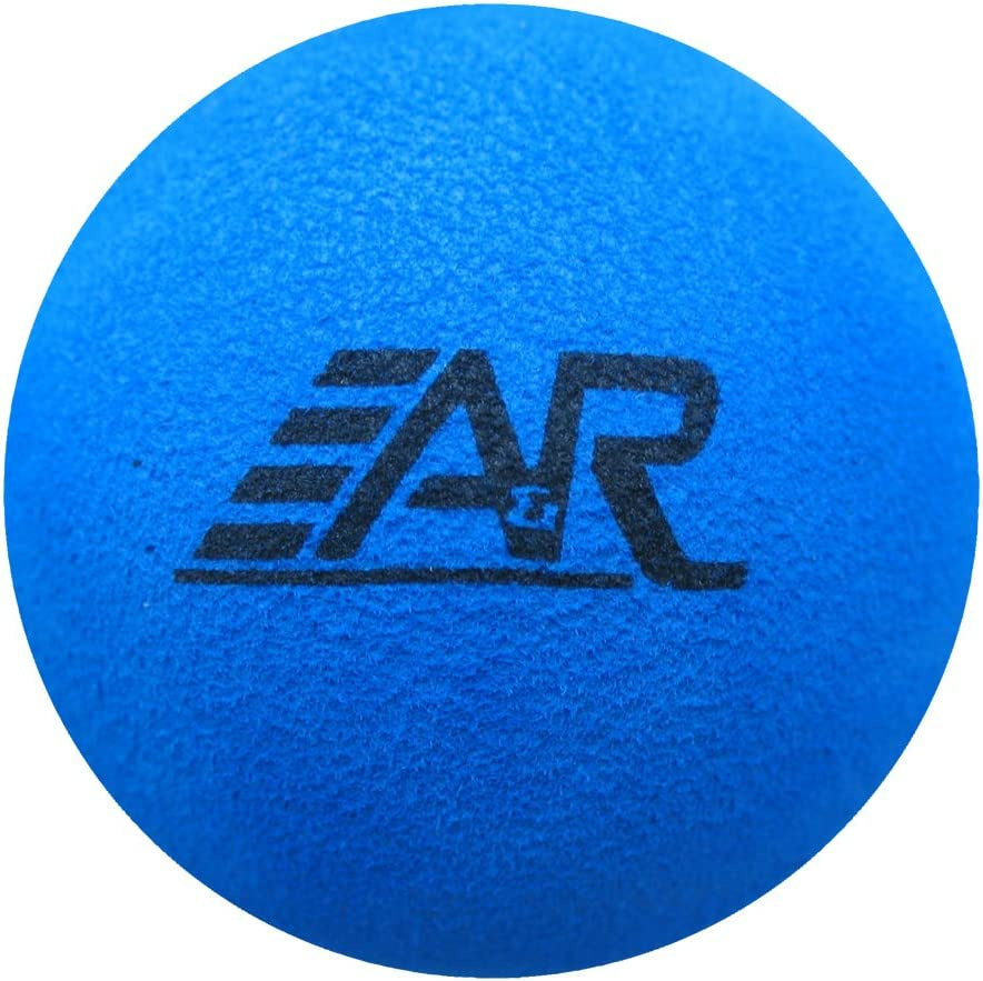 A&R Sports 6 Pack Mini Foam, Knee Hockey 2" Diameter Balls, Blue