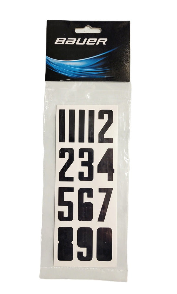 Bauer Hockey Helmet Number Stickers