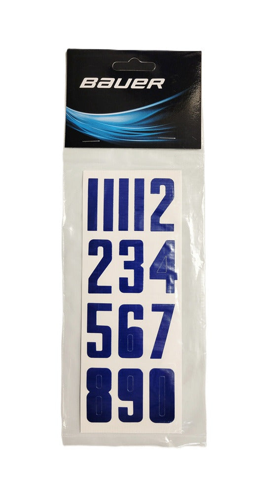 Bauer Hockey Helmet Number Stickers