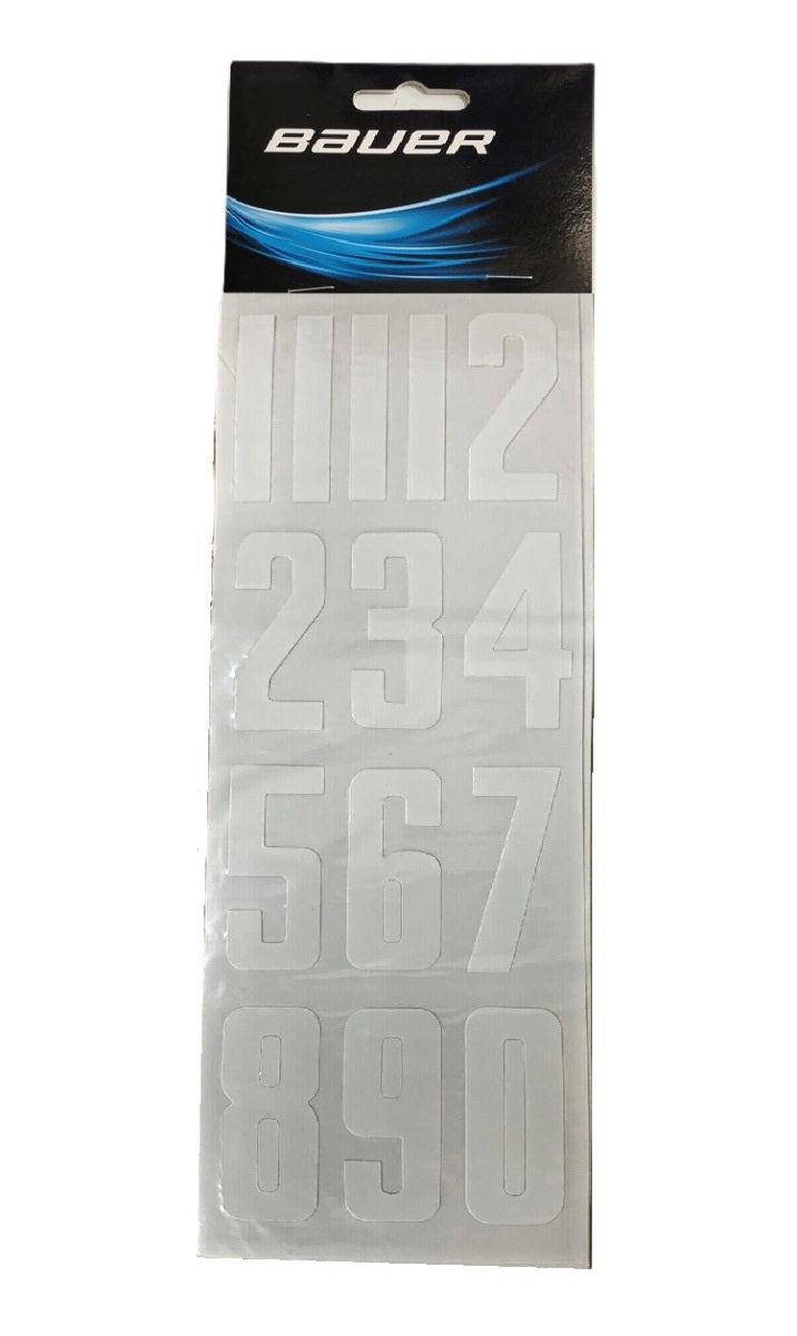 Bauer Hockey Helmet Number Stickers