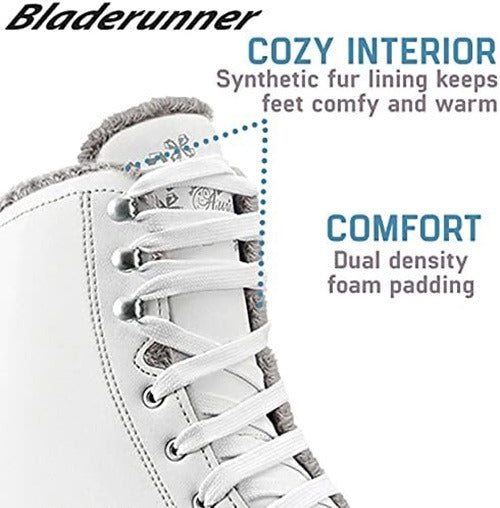 Rollerblade Bladerunner Aurora Figure Ice Skates | Adult Women's | White
