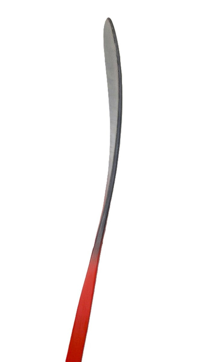 Canadian Big Red Junior Wood Hockey Sticks | 50 Flex, ABS Off-Ice Blade | 3 Pack