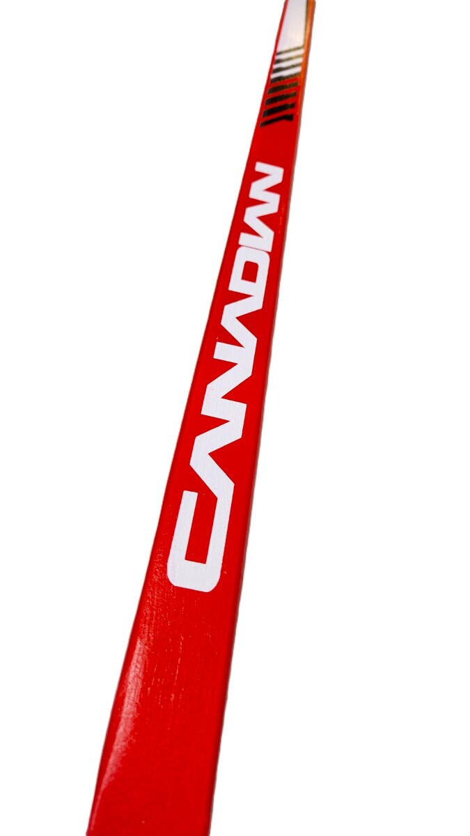 Canadian Chicago Red 1-Piece Wood Hockey Sticks - Senior | 70 Flex, P92 | 3 Pack