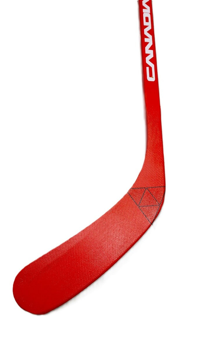 Canadian Chicago Red 1-Piece Wood Hockey Sticks - Senior | 70 Flex, P92 | 3 Pack