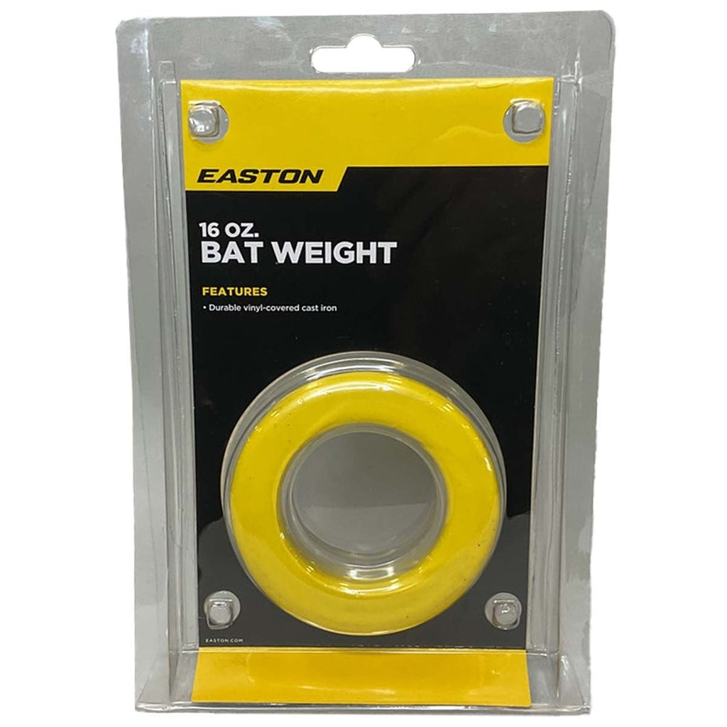 Easton Baseball / Softball Bat Weight Donut | 16 oz. | Yellow