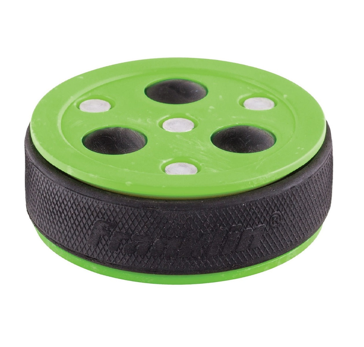 Franklin NHL Street Hockey Roll-A Puck X3, Rolling Balls For Gliding, Green