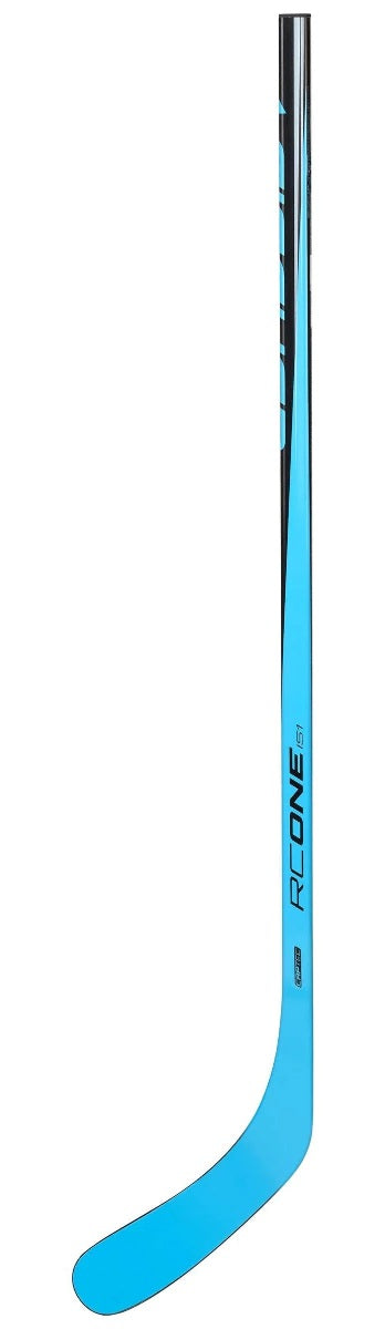 Fischer RC One IS1 Composite Hockey Stick with ABS Blade, Youth | 25 Flex | Blue