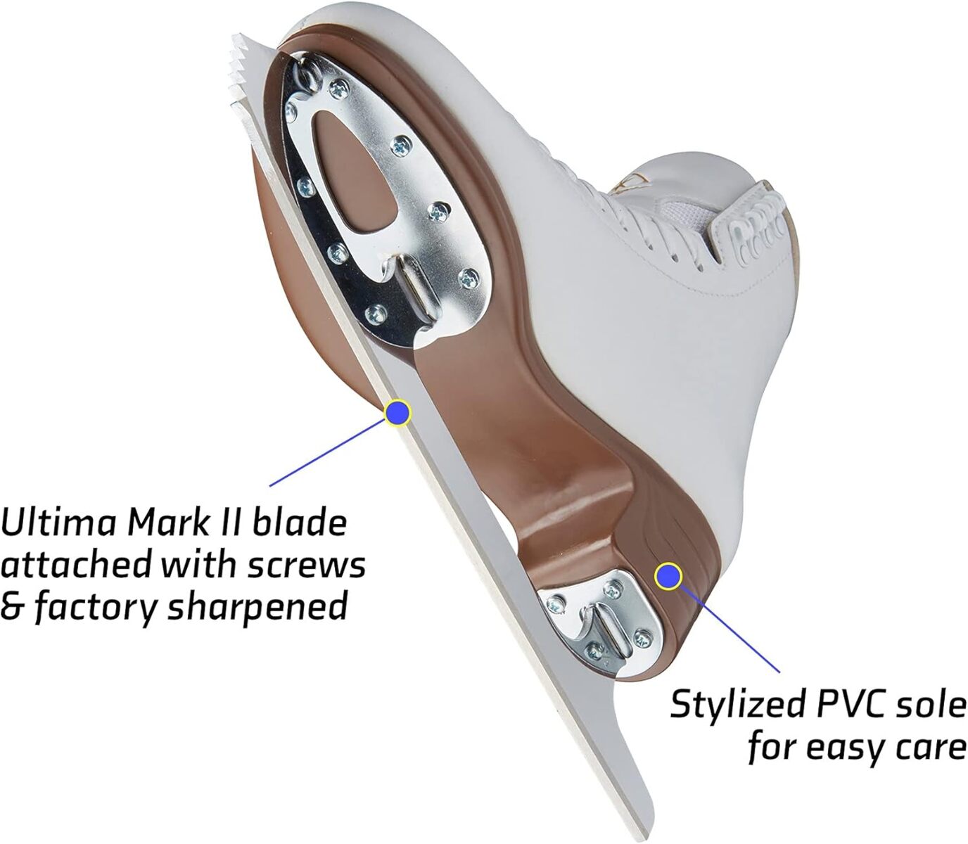 Jackson Ultima Mystique Figure Ice Skates | Women's | White